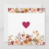 Floral Vintage Mother's Day Card - Elegant 招待状 (裏面)