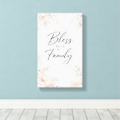 Floral Wall Deco キャンバスプリント (インサイチュ (ウッドフロア))