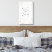 Floral Wall Deco キャンバスプリント (インサイチュ (寝室))