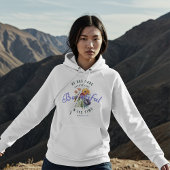 Floral Watercolor Beautiful Scripture パーカ