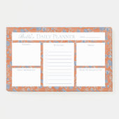 Floral Watercolor Custom Planner Post-it® Notes ポストイット (正面)