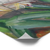 Floral Watercolor – Elegant Flower Wall Art ポスター (角)