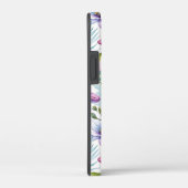 Floral Watercolor Lilies Pink purple Case-Mate iPhoneケース (裏面 / 右)