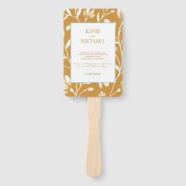  Floral Wedding ハンドファン