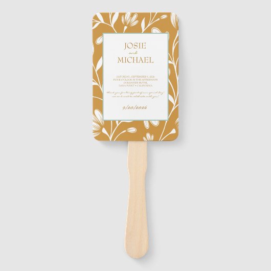 Floral Wedding ハンドファン (正面)