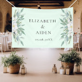 Floral  Wedding  Banner 横断幕