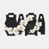  Floral Wedding Box Geschenkschachtel フェイバーボックス (折り畳みなし)