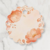 Floral Wedding Favor Tag フェイバータグ (裏面)