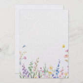 Floral Wedding Invitation 招待状 (正面/裏面)