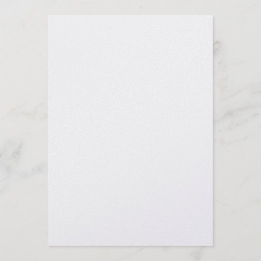 Floral Wedding Invitation 招待状 (裏面)