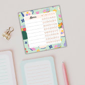 Floral Weekly Planner – Blossom Time Sticky Notes ポストイット