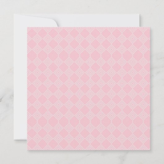 Floral Whimsical Teacup Bridal Shower Invitation  (裏面)