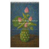 Floral Whispers of 2026 カレンダー (3月 2027)