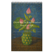 Floral Whispers of 2026 カレンダー (3月 2026)