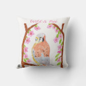 Floral Wild & Free Hark クッション (裏面)