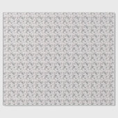 Floral Winter ラッピングペーパー (フラット)