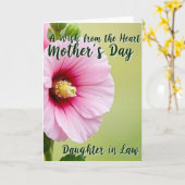 Floral Wish Mothers Day Card カード (黄色い花)