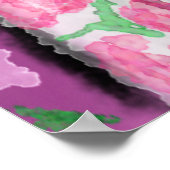 Floral Woman Fantasy Poster Print - Painting Art ポスター (角)