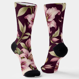 Floral Women's Socks ソックス