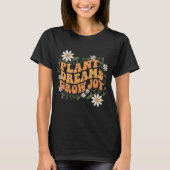 Floral Womens Tshirts Daisy Aesthetic  Tシャツ (正面)