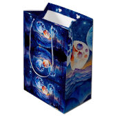 Floral Wrapping Paper ミディアムペーパーバッグ (裏面アングル)