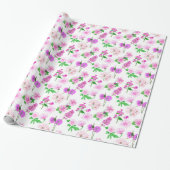 Floral Wrapping Paper - Papel de regalo con flores ラッピングペーパー (アンロールド)