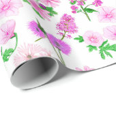 Floral Wrapping Paper - Papel de regalo con flores ラッピングペーパー (ロールコーナー)