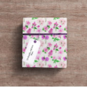 Floral Wrapping Paper - Papel de regalo con flores ラッピングペーパー