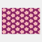 Floral Wrapping sheets ラッピングペーパーシート (正面)