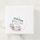 Floral zamzam water nikah muslim wedding フェイバータグ (インサイチュ)