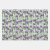 Florale 3D-Keramikfliesen Kunstvoll & Detailreich ラッピングペーパーシート (正面2)