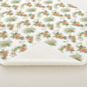 Florale-Kuscheldecke – Sanfte Herbstblume シェルパブランケット (3/4)