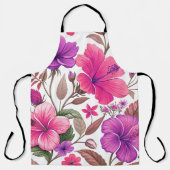 Florales Farbenmeer, Duschvorhang エプロン (正面)