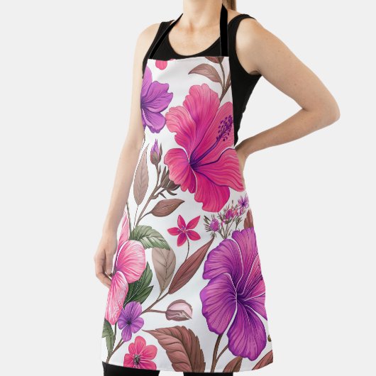 Florales Farbenmeer, Duschvorhang エプロン (インサイチュ)