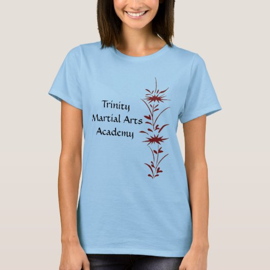 FloralPattern Tシャツ (正面)