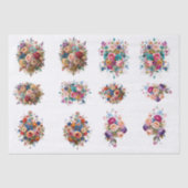 Florals & Butterflies  薄葉紙 (正面)