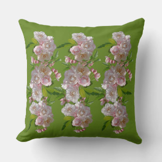 FloralThrowPillow CozyDecor BloomInStyle Elegan クッション