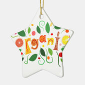 Floramentina -オーガニックな芸術 セラミックオーナメント (左)