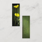 Florealブックマークの名刺 スキニー名刺 (正面/裏面)