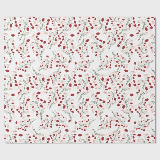 Floreal Wrapping Paper ラッピングペーパー (フラット)