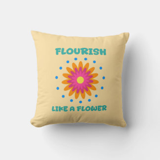 Florece como una flor クッション