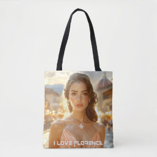 FLORENCE - イタリア - フィレンツェが好き トートバッグ
