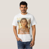FLORENCE - イタリア - フィレンツェが好き Tシャツ (正面フル)