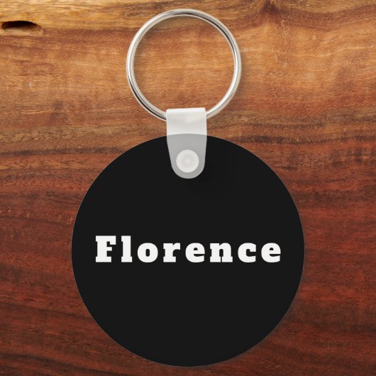 Florence キーホルダー (裏面)