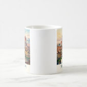 Florence Duomo Cathedral Watercolor Italy Travel コーヒーマグカップ (中央)