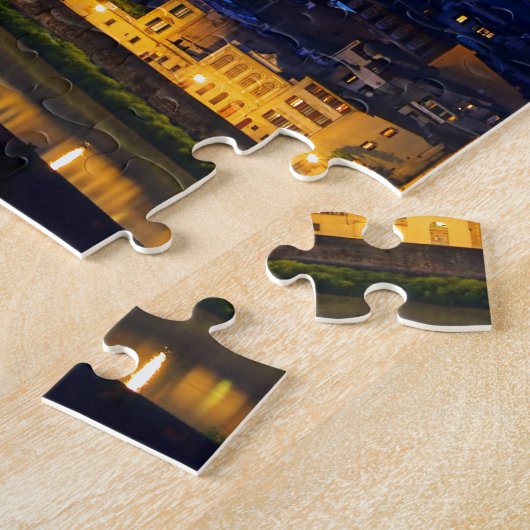 Florence evening ジグソーパズル (側面)