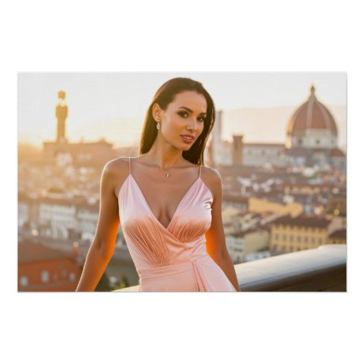 FLORENCE - FIRENZE - イタリアからの愛 ポスター (正面)
