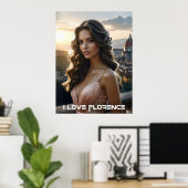FLORENCE - ITALY ポスター (ホームオフィス)