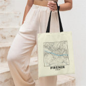 Florence, Italy City Map Tote Bag トートバッグ