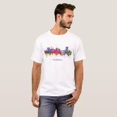 Florence Italy Skyline Tシャツ (正面フル)